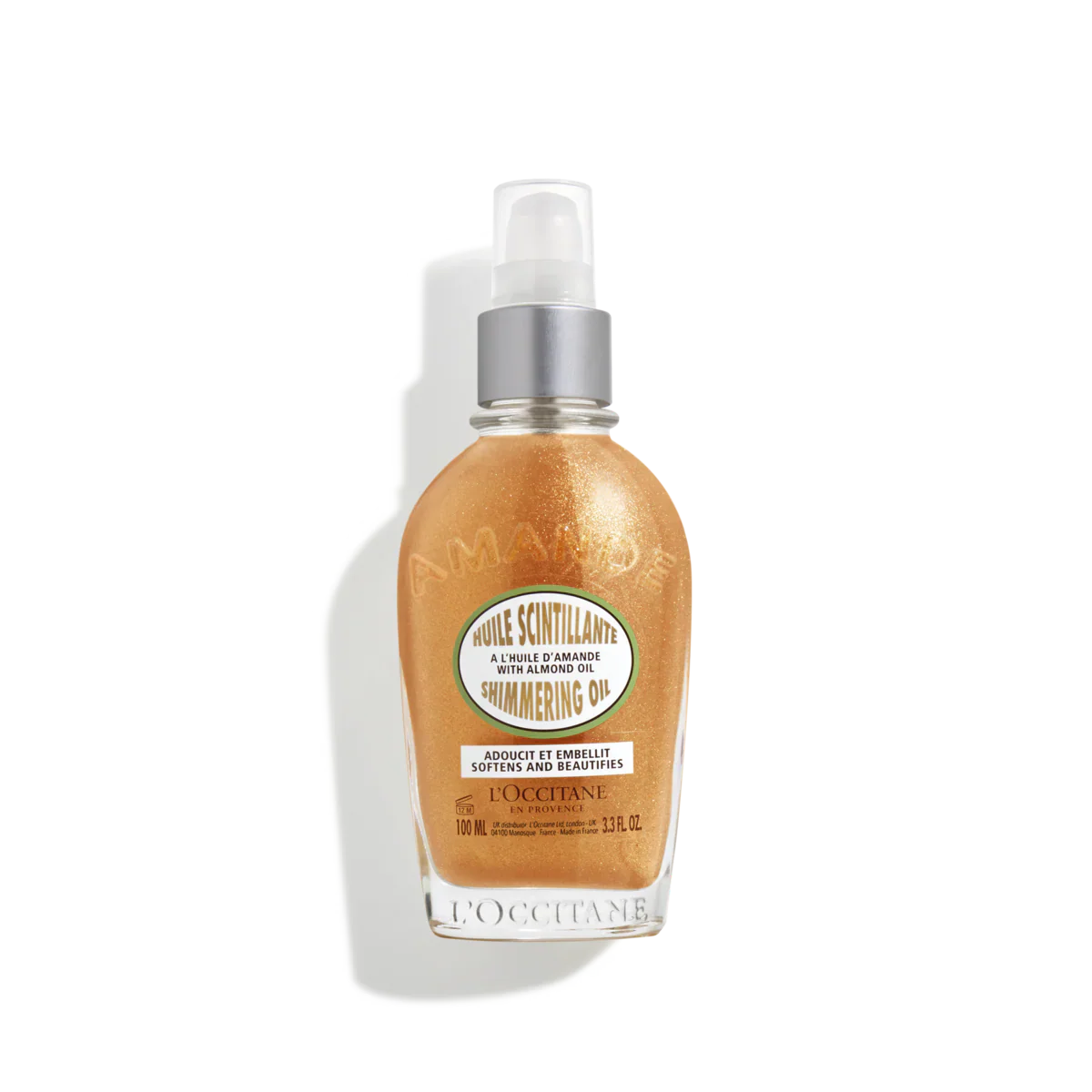 Óleo Corporal Iluminador Amêndoa 100ml