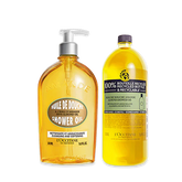 Óleo de Banho Amêndoa - Tamanho Especial + Eco Refil