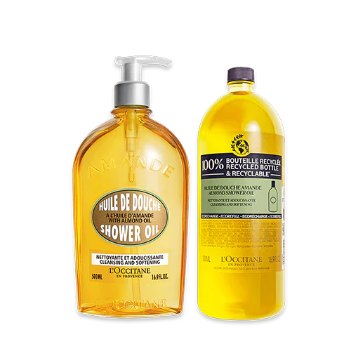 Óleo de Banho Amêndoa - Tamanho Especial + Eco Refil