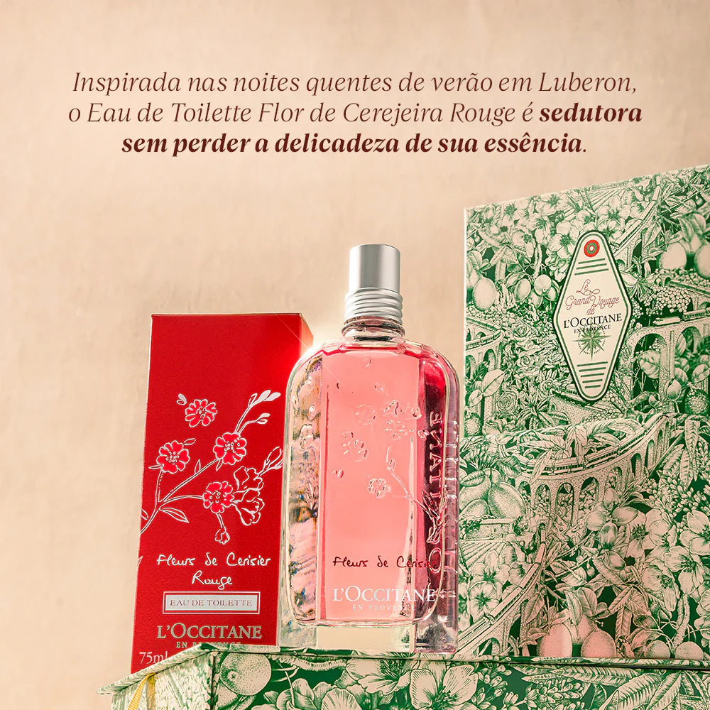 Eau de Toilette Flor de Cerejeira Rouge 75ml