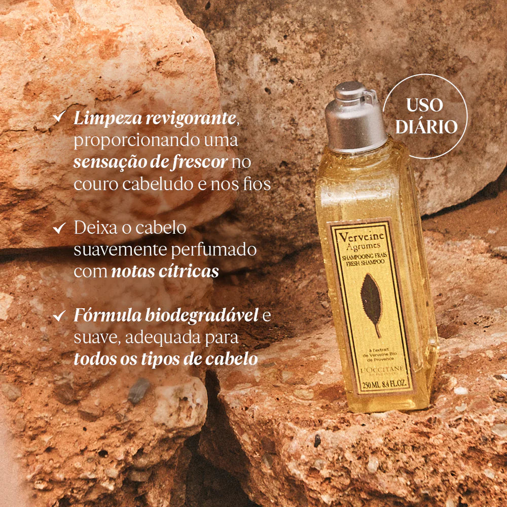 Shampoo Refrescante Verbena Citrus 250ml